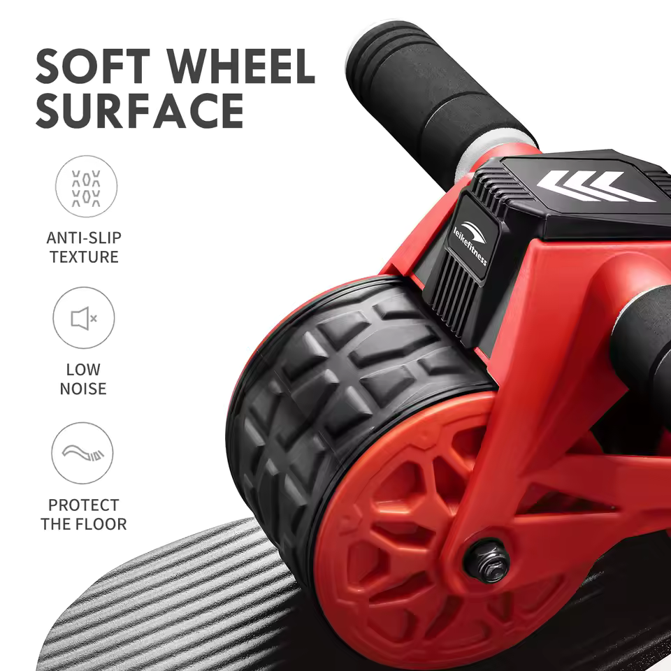 Ab Wheel Roller with Knee Pad