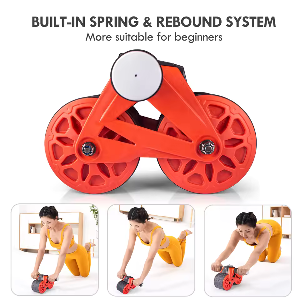 Ab Wheel Roller with Knee Pad